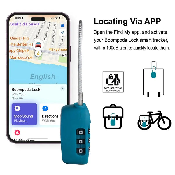 Eco Smart Finder Padlock