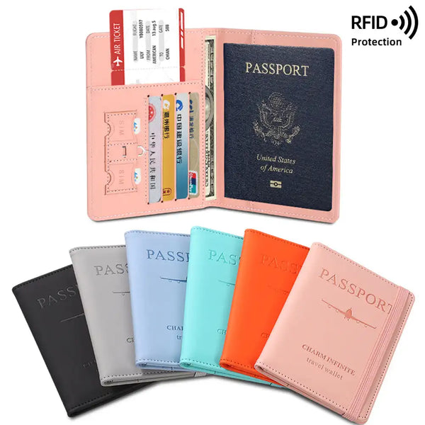 Elegant RFID Travel Wallet