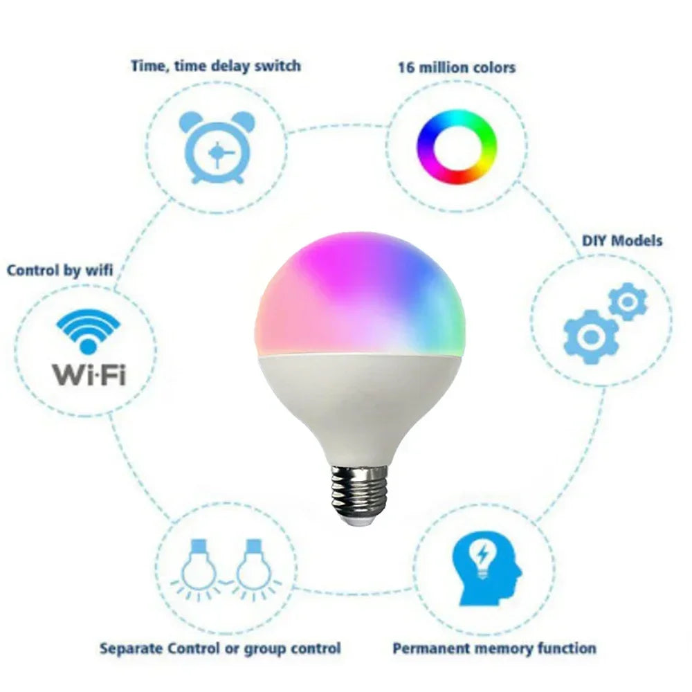 Smart Color LED Light Bulb