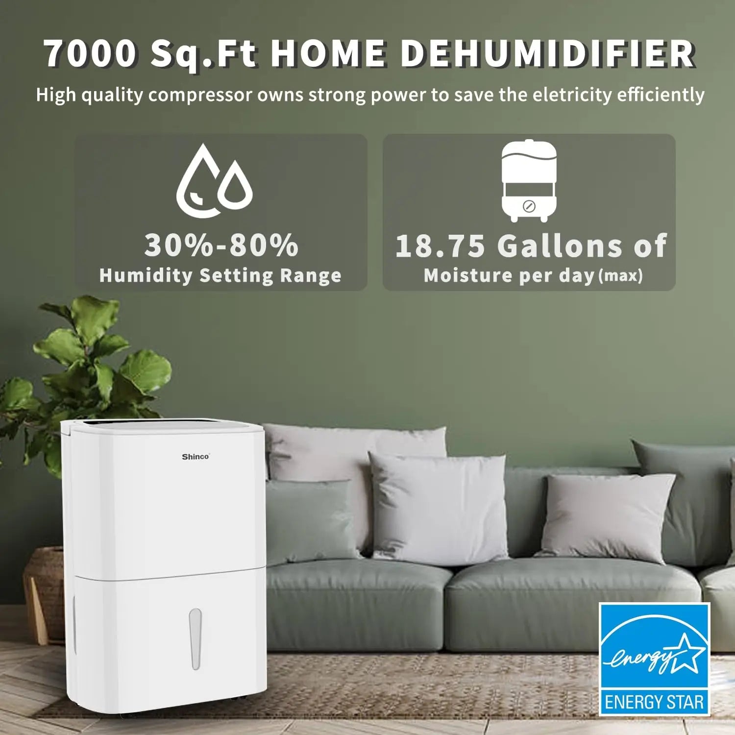 Ultimate Home Comfort Dehumidifier