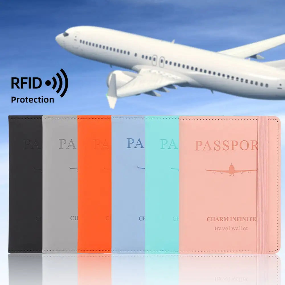 Elegant RFID Travel Wallet