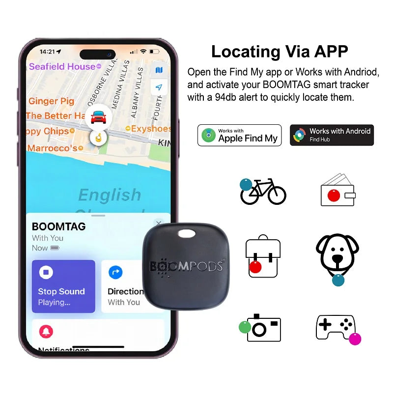 Smart Finder Tag for Lost Items