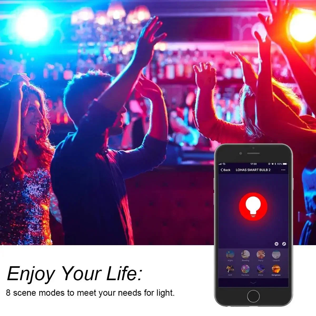 Smart Color LED Light Bulb