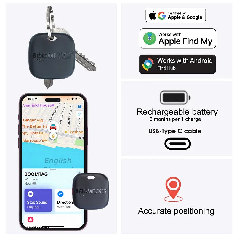 Smart Finder Tag for Lost Items