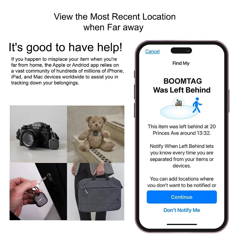 Smart Finder Tag for Lost Items