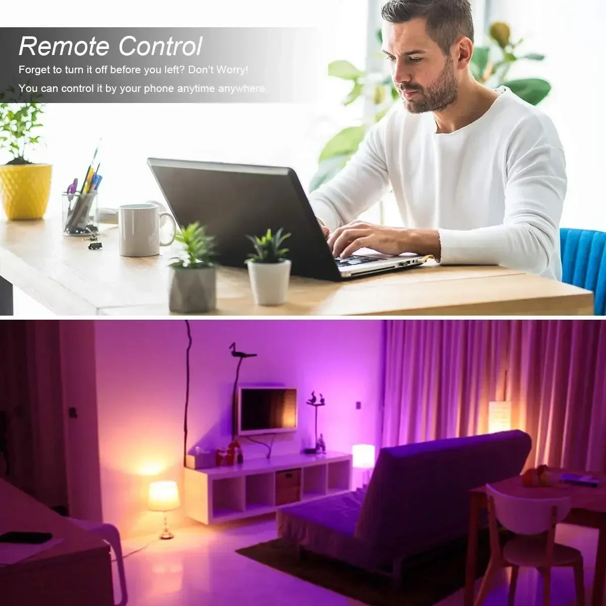 Smart Color LED Light Bulb