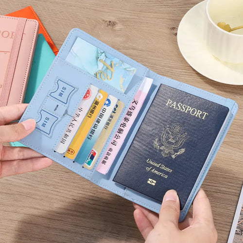 Elegant RFID Travel Wallet