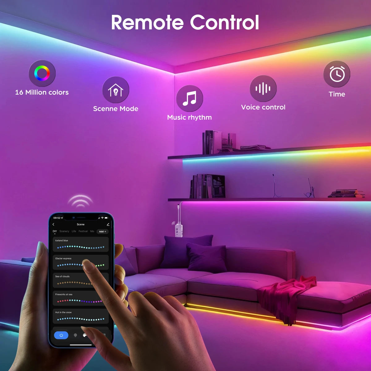 Smart DreamColor LED Strip Lights