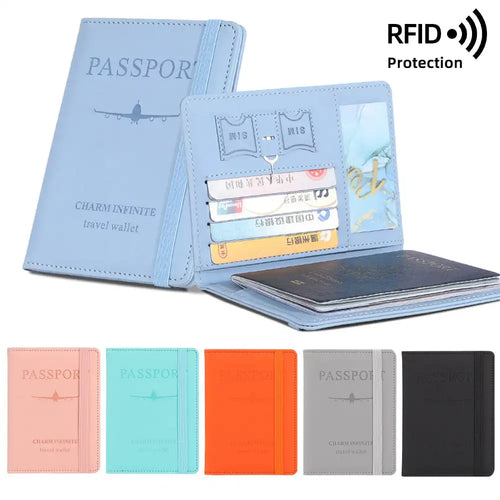 Elegant RFID Travel Wallet