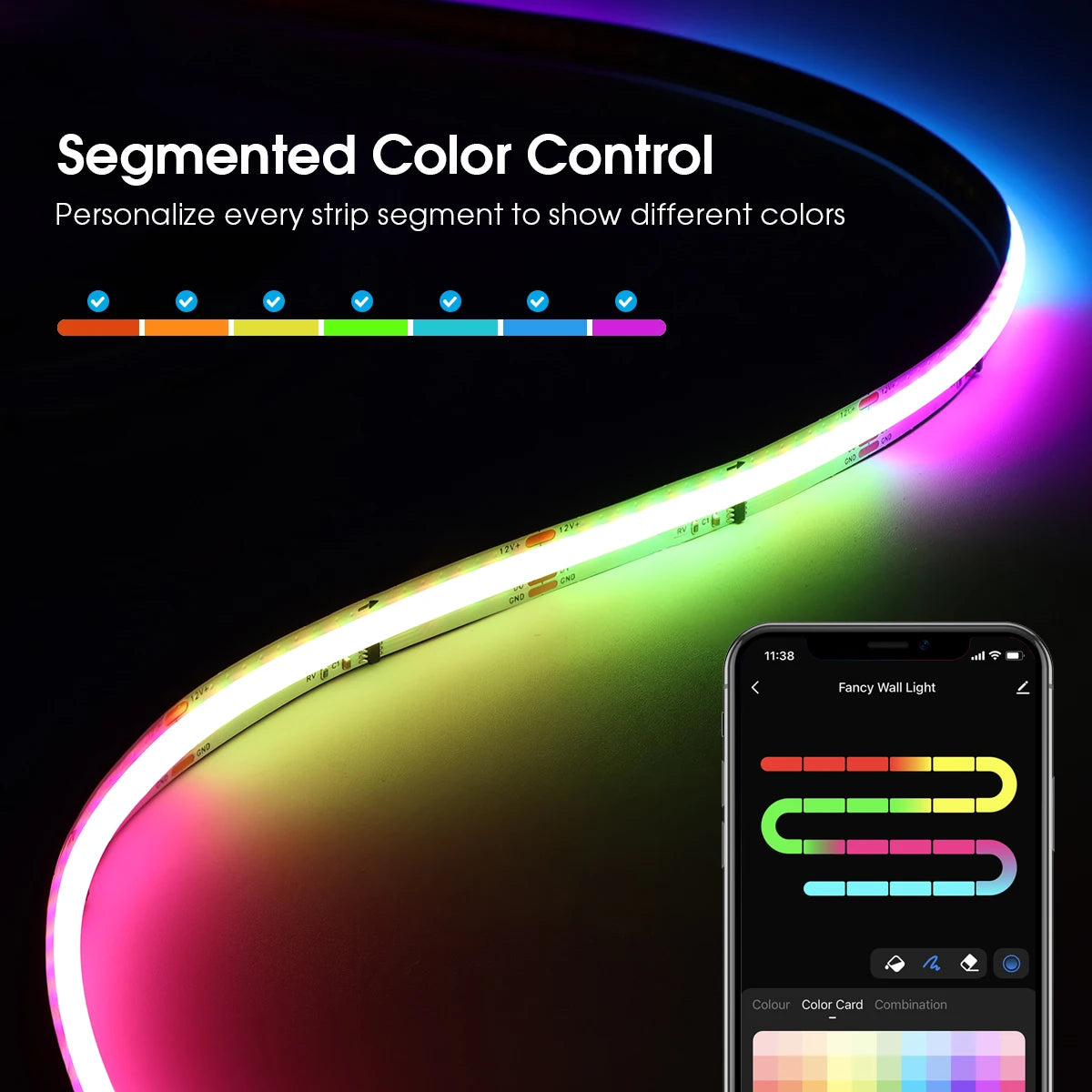 Smart DreamColor LED Strip Lights