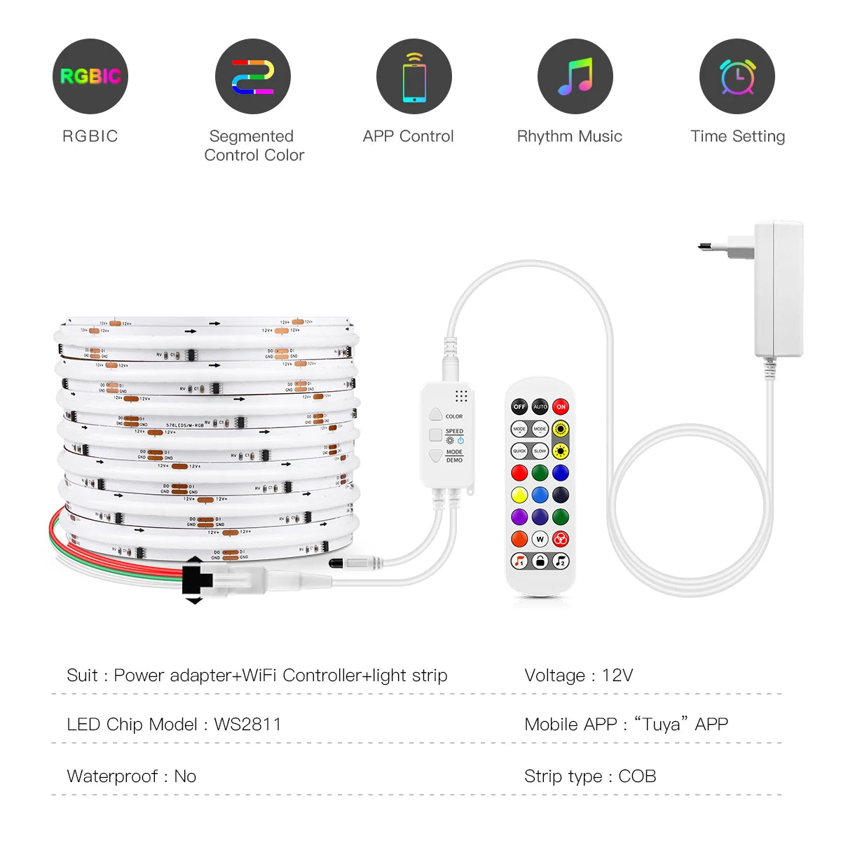 Smart DreamColor LED Strip Lights