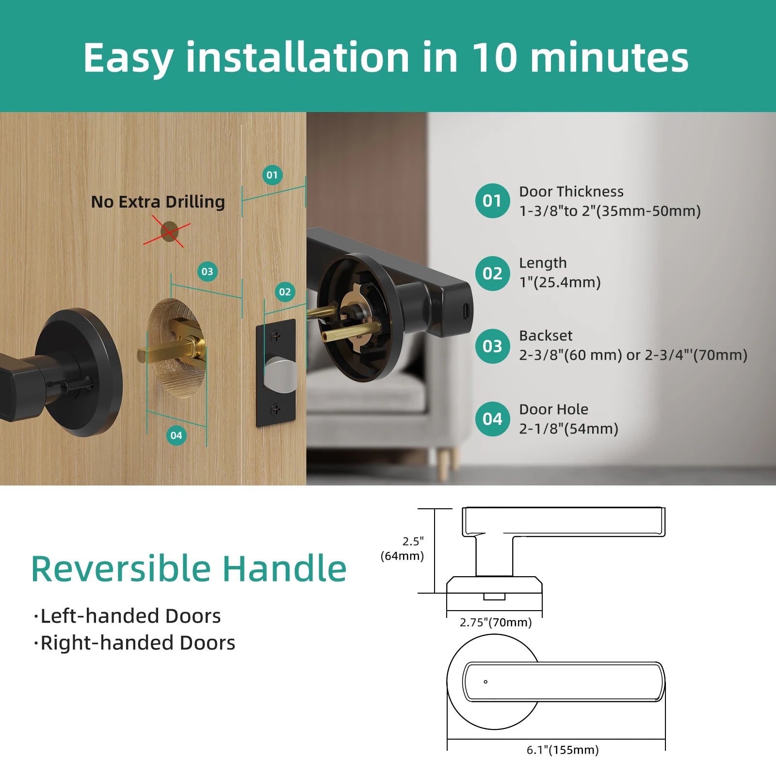 Viladepot Smart Touch Lock
